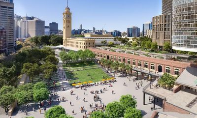 Central station redevelopment aims to heal Sydney ‘scar’ – but is it a missed opportunity?