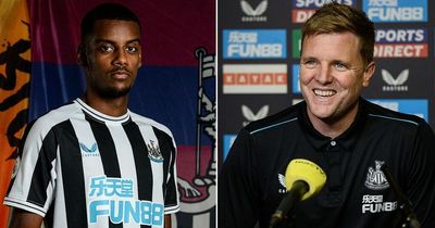 Newcastle boss Eddie Howe's remarkably honest evaluation of Alexander Isak's record transfer