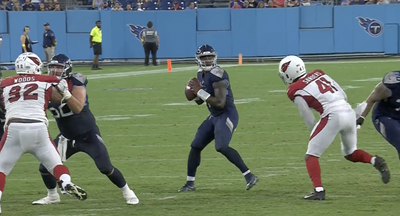 1 ridiculous angle of a Malik Willis sidearm throw shows how electric the Titans rookie can be