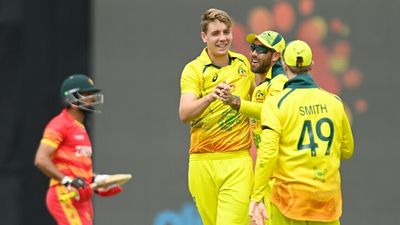 Australia records five-wicket win over Zimbabwe in first ODI in Townsville