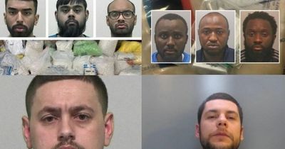 The criminals convicted of drug related offences in the North East