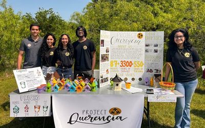 A teenager inspires youngsters with her service activities in U.S.