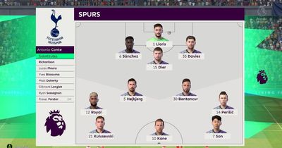 We simulated Nottingham Forest vs Tottenham to get a score prediction