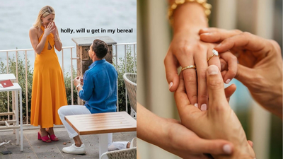 In Peak Influencer Style, Ex-Bachie Jimmy Proposed To Holly A Photographer Captured It All