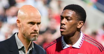 Man Utd 'make decision' on Anthony Martial after Erik ten Hag handed him recall