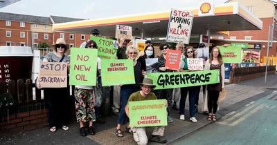 'Deep rooted anger': Oil drilling protesters cause a stir at Shell petrol station