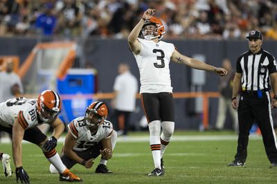 Cade York’s pregame 70-yarder shows his range