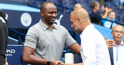 Patrick Vieira explains Crystal Palace's 'perfect' tactics and how Man City broke them down