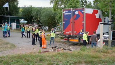 Dutch police: 6 dead after truck hit community barbecue