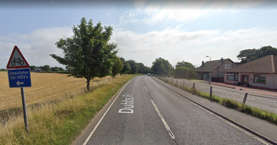 Hit and run horror on Ayrshire road as car ploughs into cyclist