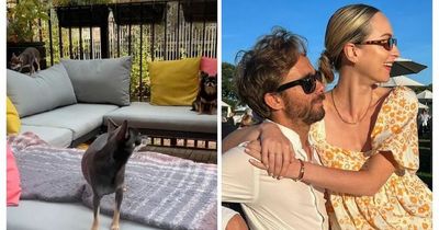 At home with Corrie's Jack P Shepherd as he shares gorgeous garden and stunning girlfriend reveals new brunette hair