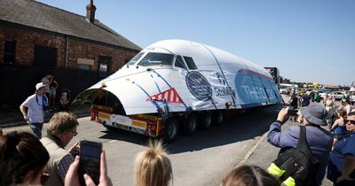 Inside British Airways plane driven 150 miles to Greater Manchester to become tourist attraction