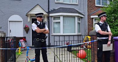 House with children's toys in garden raided by police