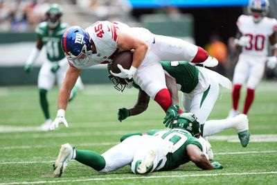 Giants’ Daniel Bellinger, Jalyn Holmes ruled out vs. Jets