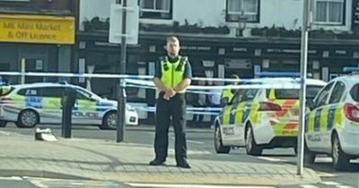 Person taken to hospital following incident in which police taped off Wallsend street