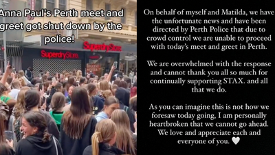 Influencer’s Event Shut Down By WA Police Due To Uncontrollable Crowds Collapsing Fans