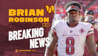 Commanders rookie RB Brian Robinson Jr. shot multiple times in apparent attempted robbery