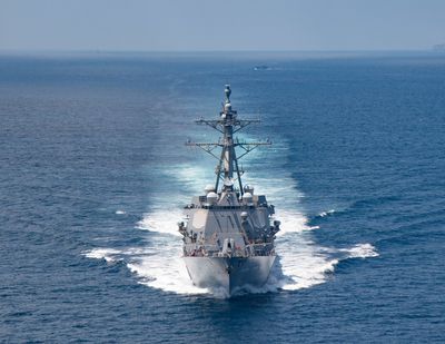 US warships transit Taiwan Strait in a first since Pelosi’s visit