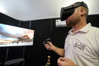 Virtual reality revives Iraq's war-ravaged heritage