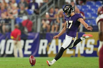 Ravens cut P Cameron Dicker