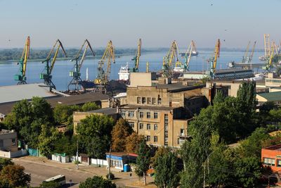 Ukraine launches counter-offensive in south as Russia shells port city