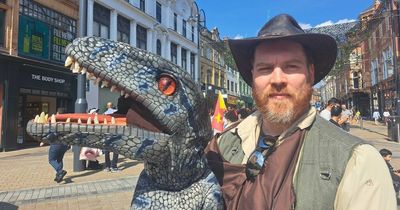 Multiple tragedies caused wrestler to become Leeds dinosaur puppeteer
