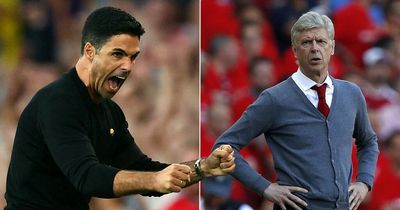 Mikel Arteta record compared to Arsene Wenger after 100 Arsenal games