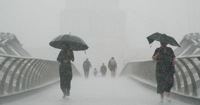 UK weather forecast: 'ET' cyclone to batter Britain with torrent of downpours