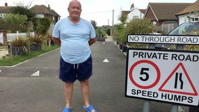 Pensioner Spends Thousands On Building Speed Bumps