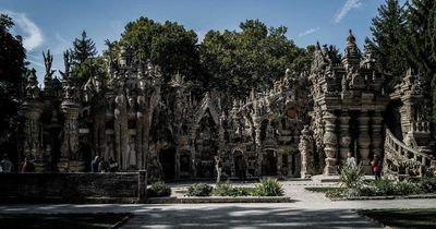 Bizarre French palace built by a postie who developed an obsession with wonky stones