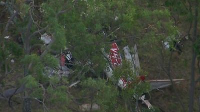 Cessna crashes into hilly bushland west of Brisbane, three people dead