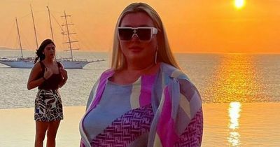 Gemma Collins shows off stunning look in sunset snap as she reflects on career in Mykonos