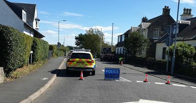 Motorcyclist airlifted to hospital after crashing into wall in Ayrshire
