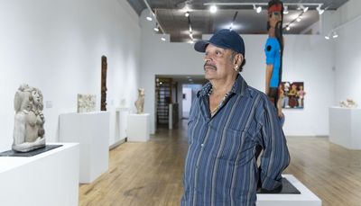 South Chicago artist tells story of steel mills, drugs, gangs in first major retrospective