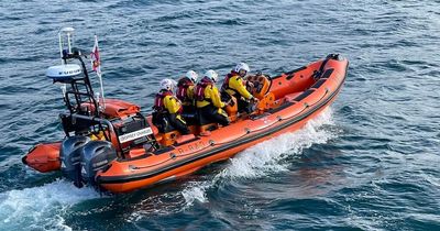 Father and son rescued by RNLI after their kayak capsizes off the Co Antrim coast