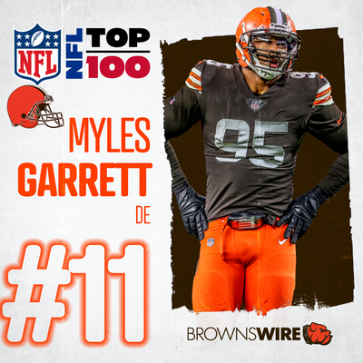 Myles Garrett barely misses top 10 of NFL’s top 100 players