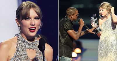 Taylor Swift fans applaud VMAs 'revenge dress' – 13 years after Kanye West feud started