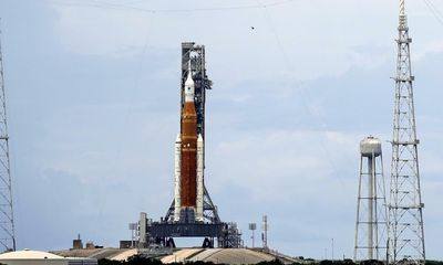 Nasa’s Artemis 1 rocket launch called off because of engine problem – as it happened