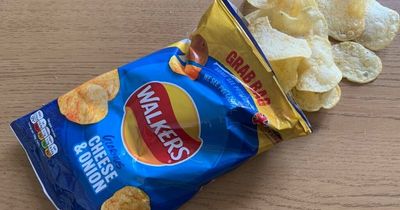 Walkers debunks popular cheese and onion flavour crisps packaging myth