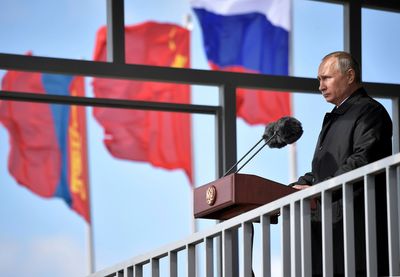 Russia sharply scales back Far East war games with China