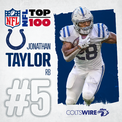 Colts’ Jonathan Taylor ranked No. 5 on NFL’s top 100 list