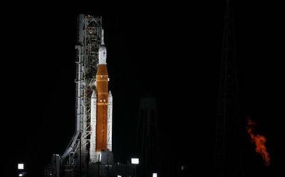 Engine problem leads NASA to scrub launch of new moon rocket