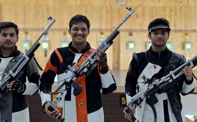 Rudrankksh Patil tops air rifle in style