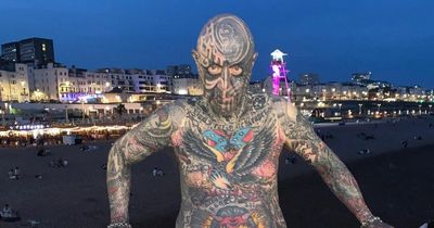 'Britain's most tattooed man' angered after being kicked out of UK supermarket