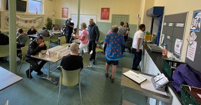 'Timid man' and 'disorientated woman' come to Merseyside breakfast club in search of food and help