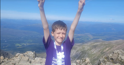 Hero Lanarkshire boy scales Ben Nevis for medics who 'saved his life'