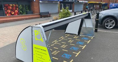 'Safer' e-scooter parking racks rolled out across Nottingham after charity says scheme should 'close down'