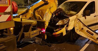 Gardai arrest learner driver after dangerous collision on major motorway