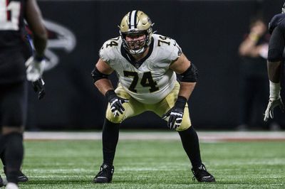 How do the Saints plan to navigate so many injuries at left tackle?