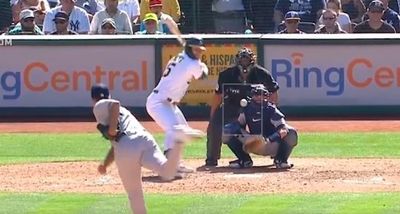 Yankees pitcher Greg Weissert threw a silly 81 mph slider that had fans thinking he was a wizard